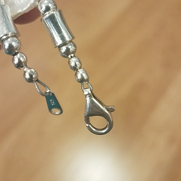 Sterling Silver Abalone Shell Bracelet - Picture 4 of 8